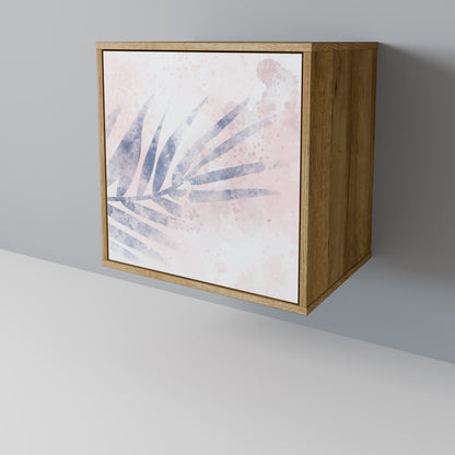 Credenza TIMELESS FLOAT a 1 anta effetto rovere