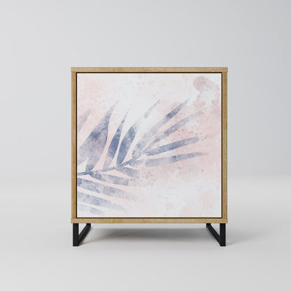 Credenza TIMELESS FLOAT a 1 anta effetto rovere