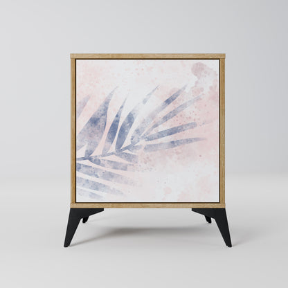 Credenza TIMELESS FLOAT a 1 anta effetto rovere