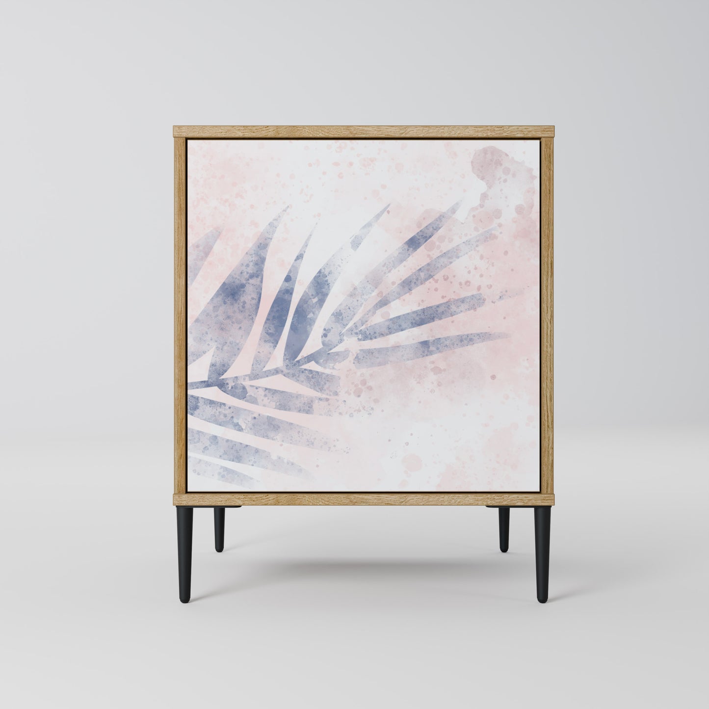 Credenza TIMELESS FLOAT a 1 anta effetto rovere