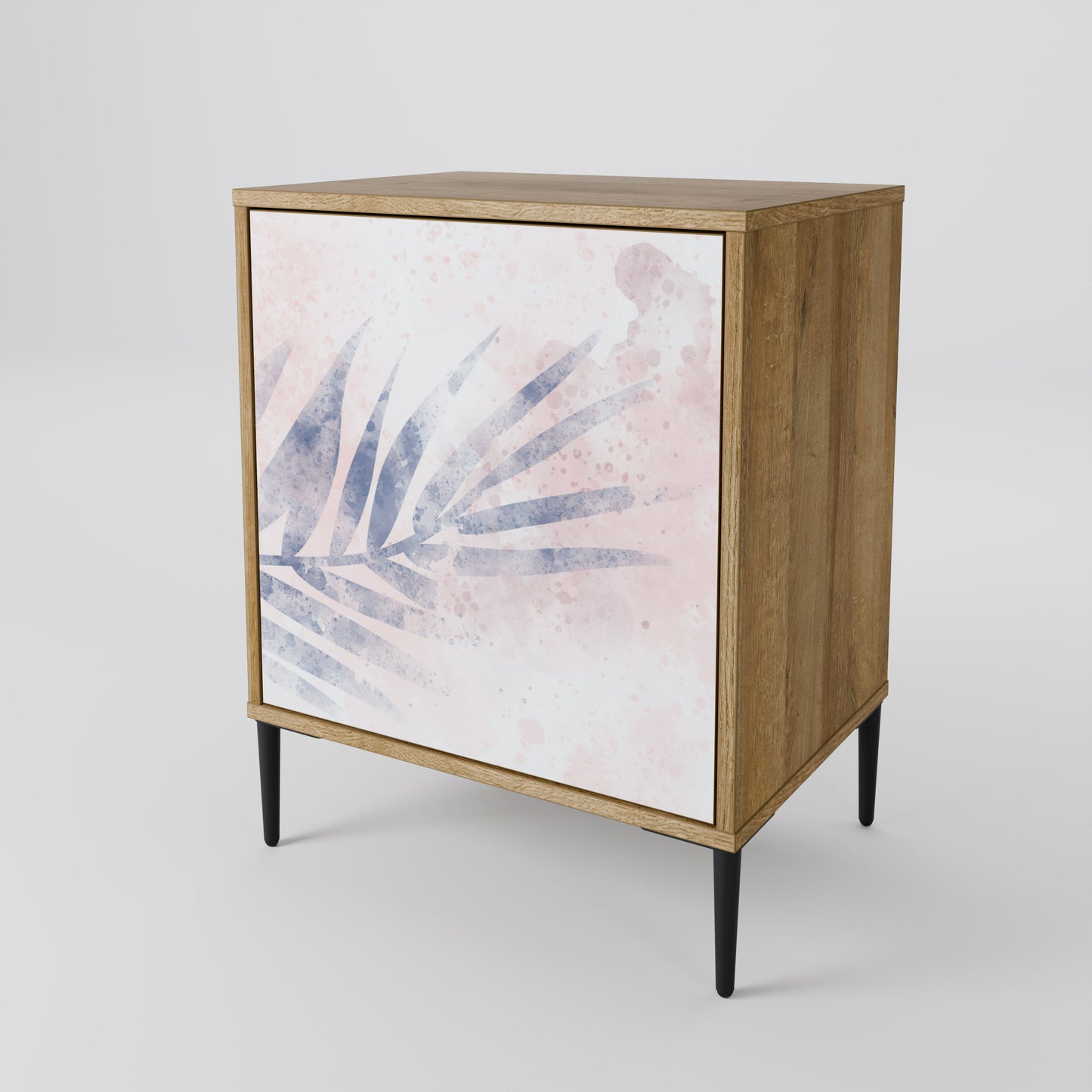 Credenza TIMELESS FLOAT a 1 anta effetto rovere
