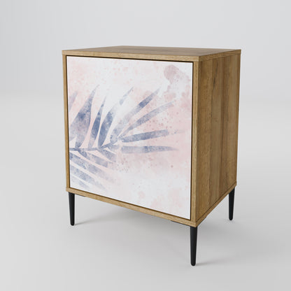 Credenza TIMELESS FLOAT a 1 anta effetto rovere