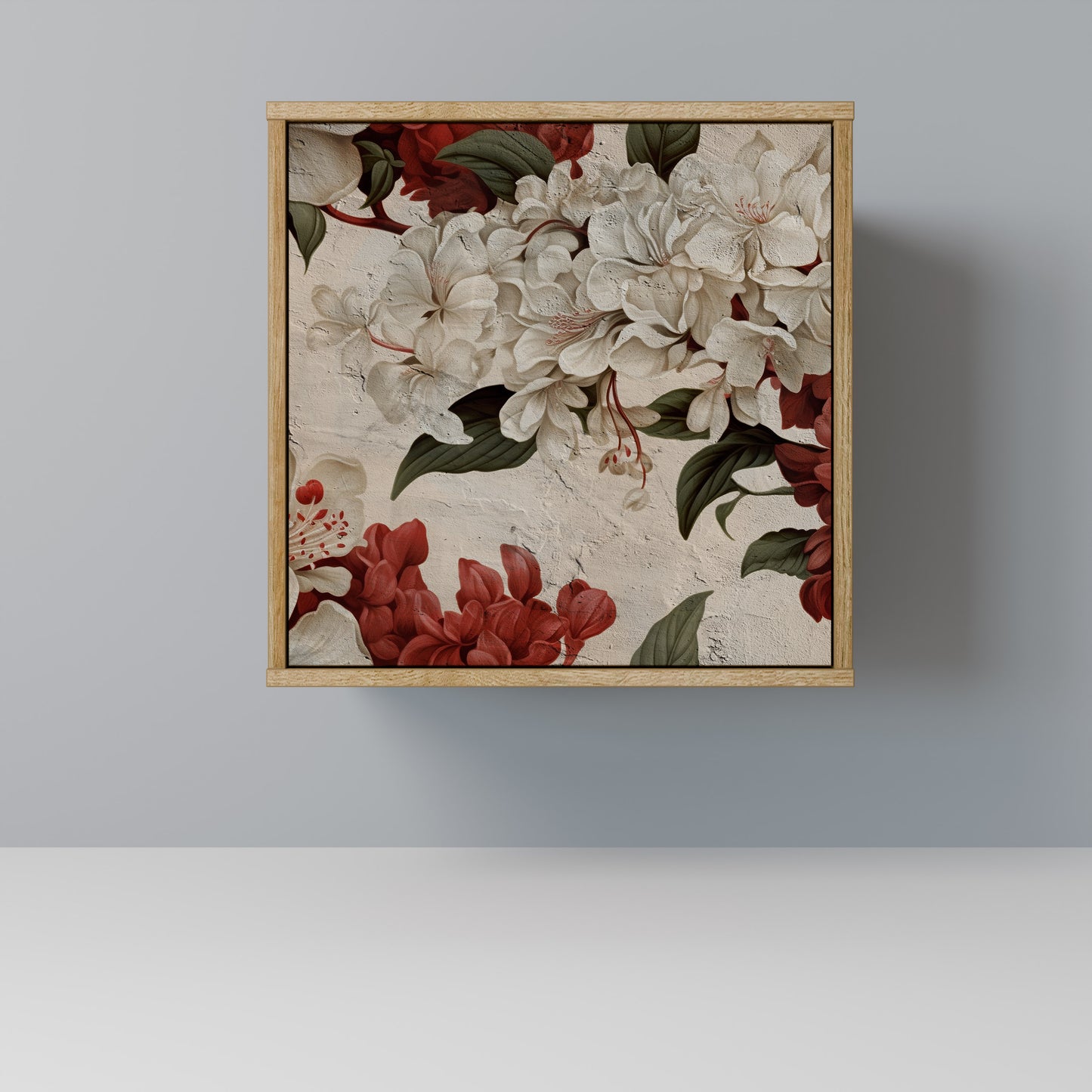 EPHEMERAL DAYS 1-Door Sideboard in Oak Effect