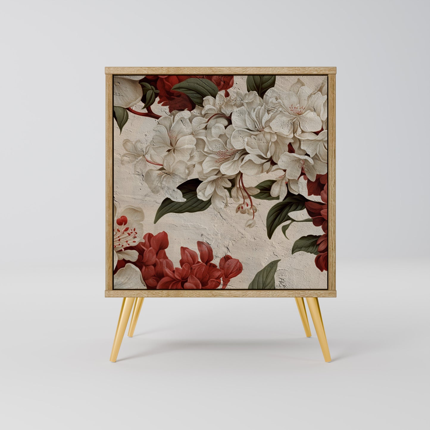 EPHEMERAL DAYS 1-Door Sideboard in Oak Effect