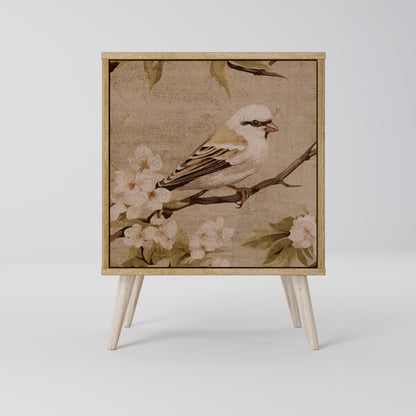 PETAL DISTINGUISH 1-Door Sideboard in Oak Effect