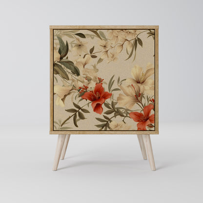 BLOOMING HARMONY 1-Door Sideboard in Oak Effect