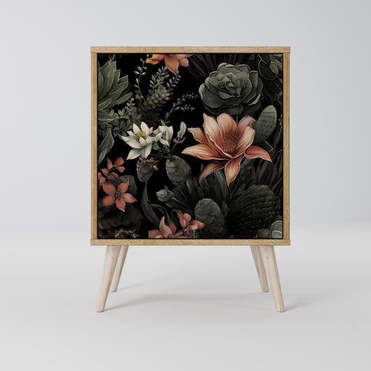SECRET VERDURE 1-Door Sideboard in Oak Effect