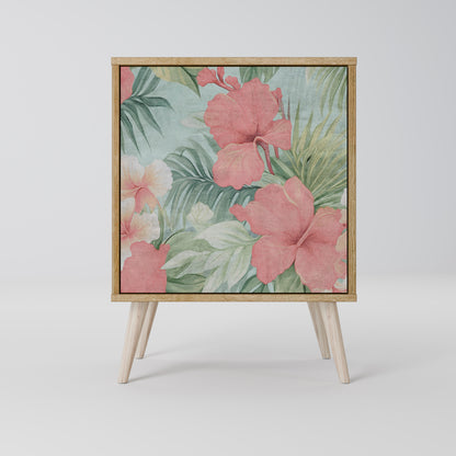 Credenza HAWAIIAN SPIRIT a 1 anta effetto rovere