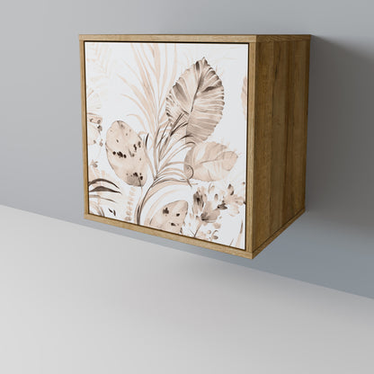 WILD TENDERNESS 1-Door Sideboard in Oak Effect