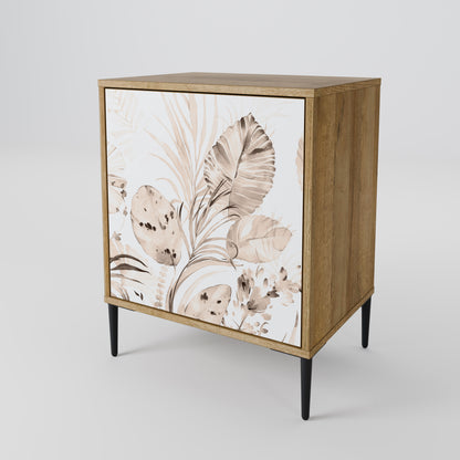 WILD TENDERNESS 1-Door Sideboard in Oak Effect