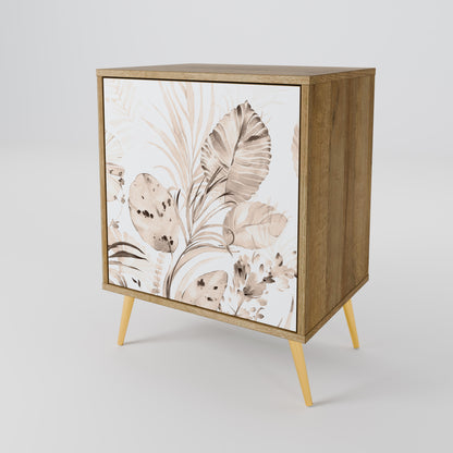 WILD TENDERNESS 1-Door Sideboard in Oak Effect