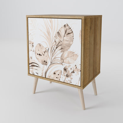 WILD TENDERNESS 1-Door Sideboard in Oak Effect