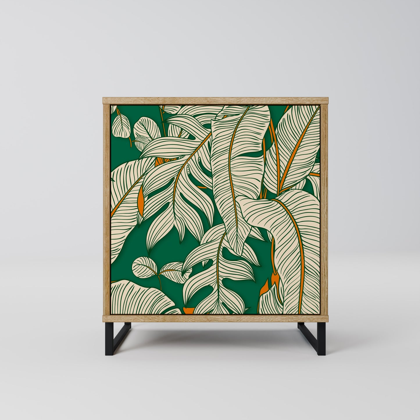 VERDANT PLEASURES 1-Door Sideboard in Oak Effect