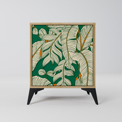 VERDANT PLEASURES 1-Door Sideboard in Oak Effect