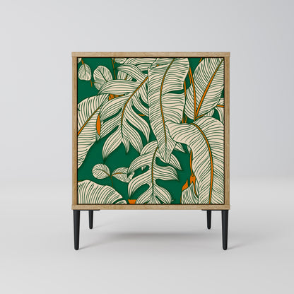 VERDANT PLEASURES 1-Door Sideboard in Oak Effect