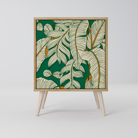 VERDANT PLEASURES 1-Door Sideboard in Oak Effect