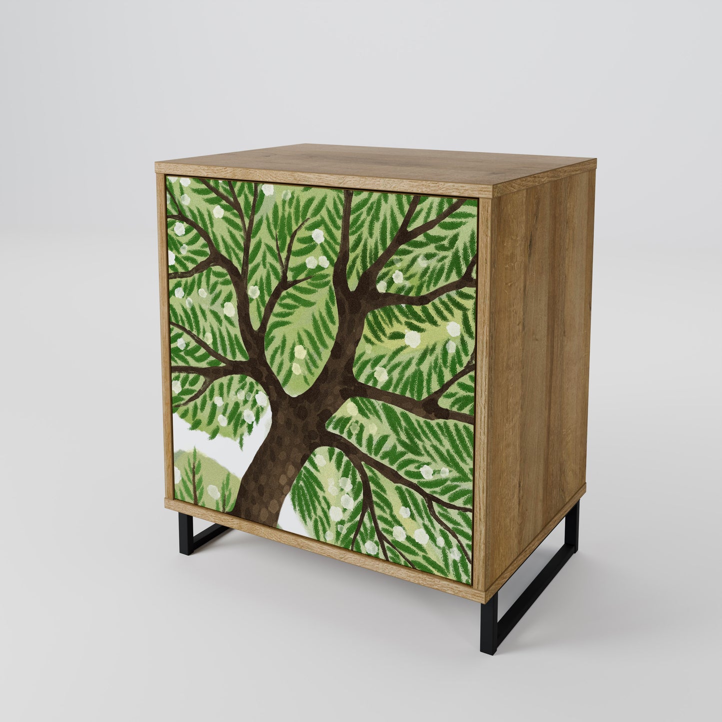 WILDERNESS DASH 1-Door Sideboard in Oak Effect