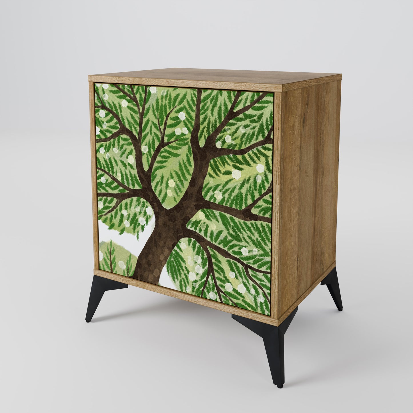 WILDERNESS DASH 1-Door Sideboard in Oak Effect