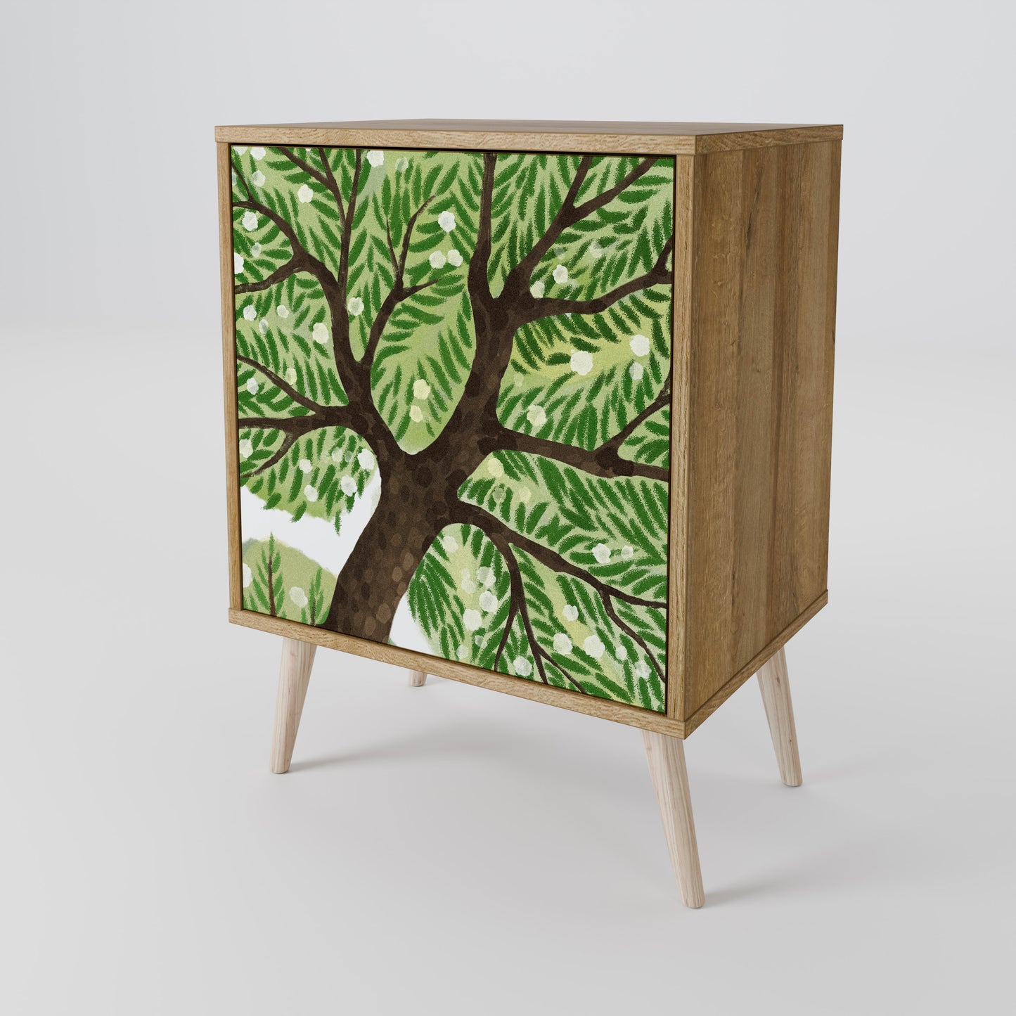 WILDERNESS DASH 1-Door Sideboard in Oak Effect