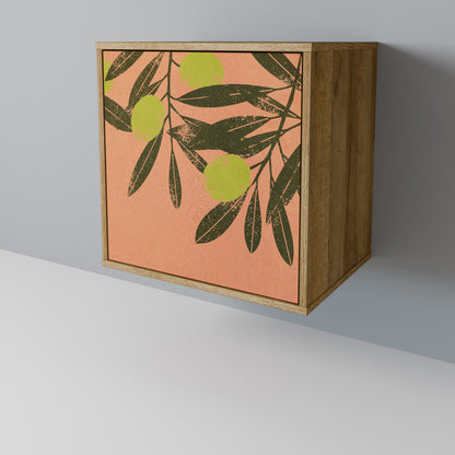 JUICY OLIVES 1-Door Sideboard in Oak Effect