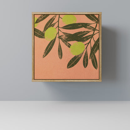 JUICY OLIVES 1-Door Sideboard in Oak Effect