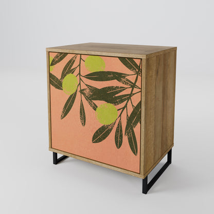 JUICY OLIVES 1-Door Sideboard in Oak Effect