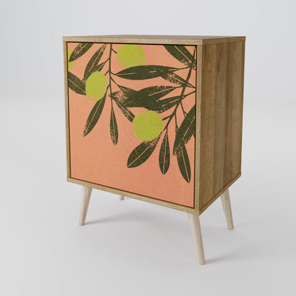 JUICY OLIVES 1-Door Sideboard in Oak Effect