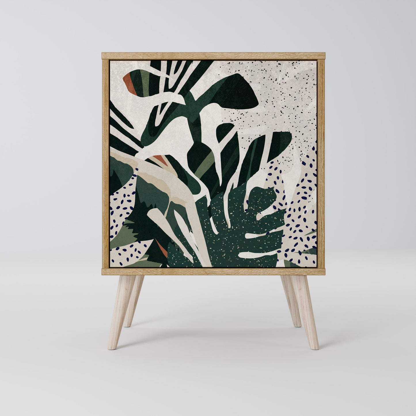 VERDURE FORMATION 1-Door Sideboard in Oak Effect