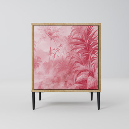 SWEET TROPICS 1-Door Sideboard in Oak Effect