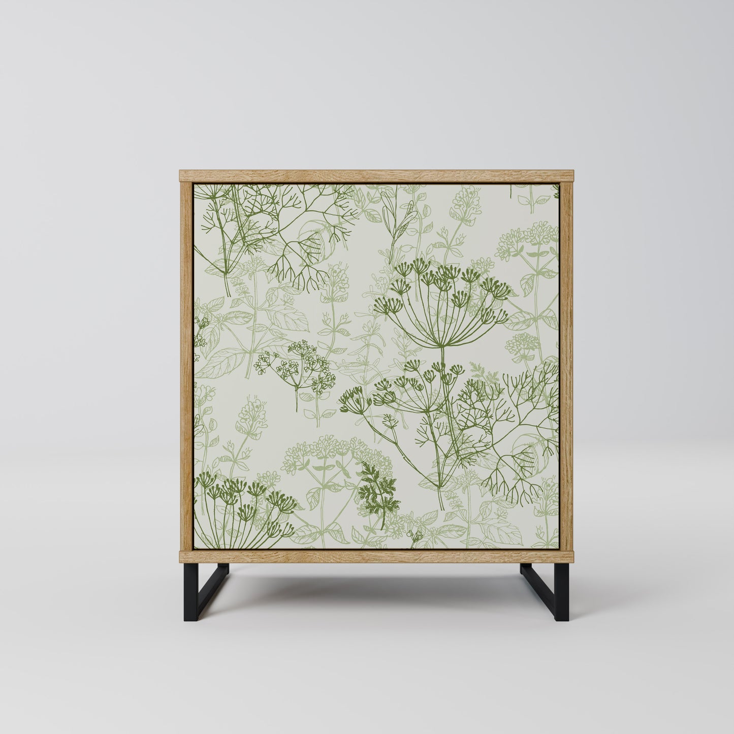 FENNEL BALDACHIN 1-Door Sideboard in Oak Effect