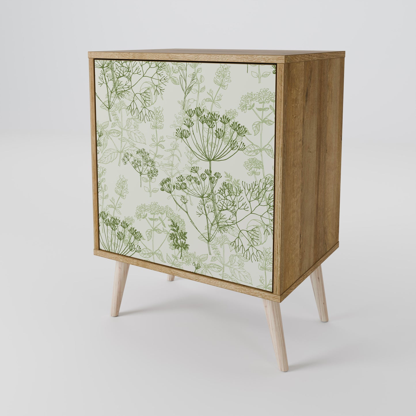 FENNEL BALDACHIN 1-Door Sideboard in Oak Effect