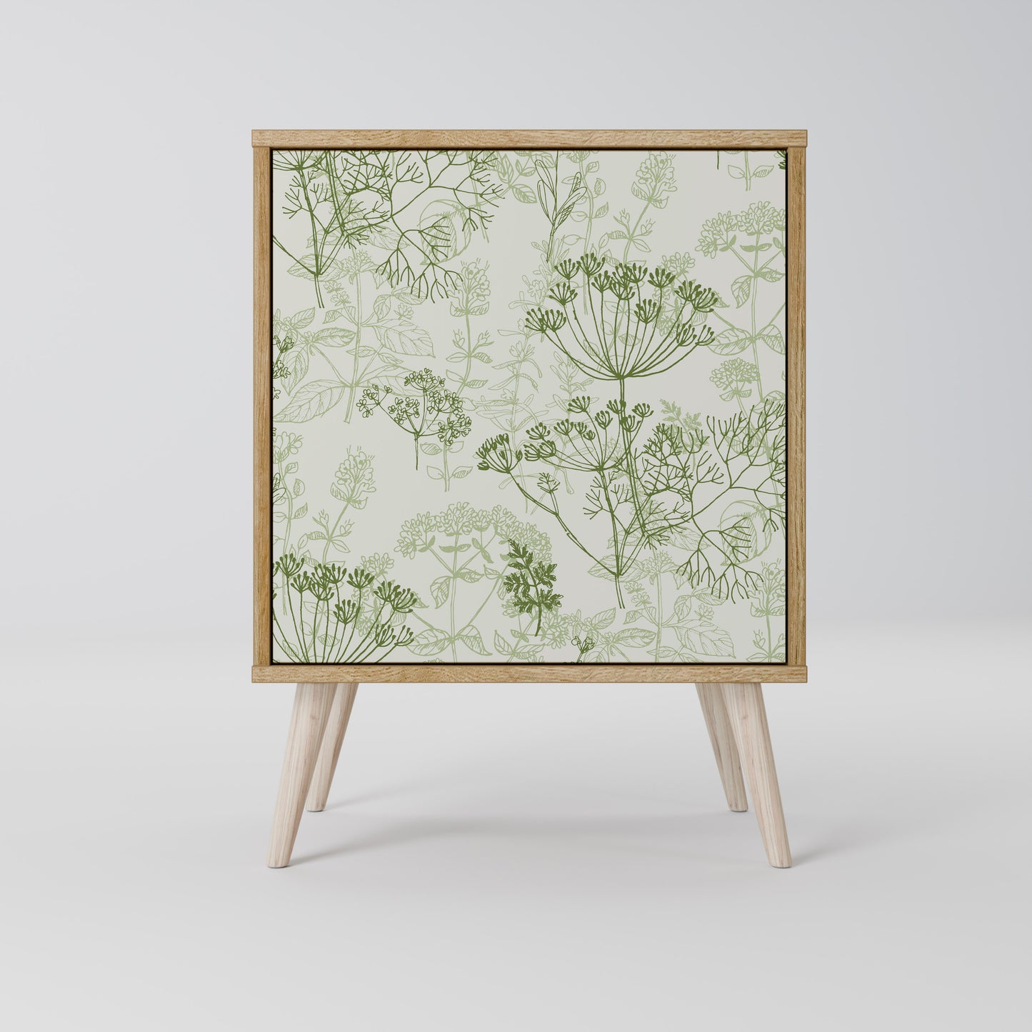 FENNEL BALDACHIN 1-Door Sideboard in Oak Effect