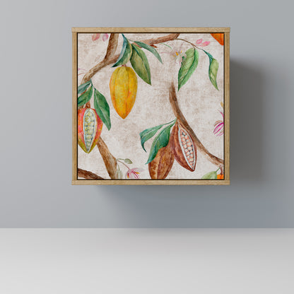 Credenza COCOA FRUITS a 1 anta effetto rovere