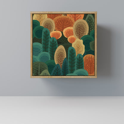 Credenza AUTUMN KALEIDOSCOPE a 1 anta effetto rovere