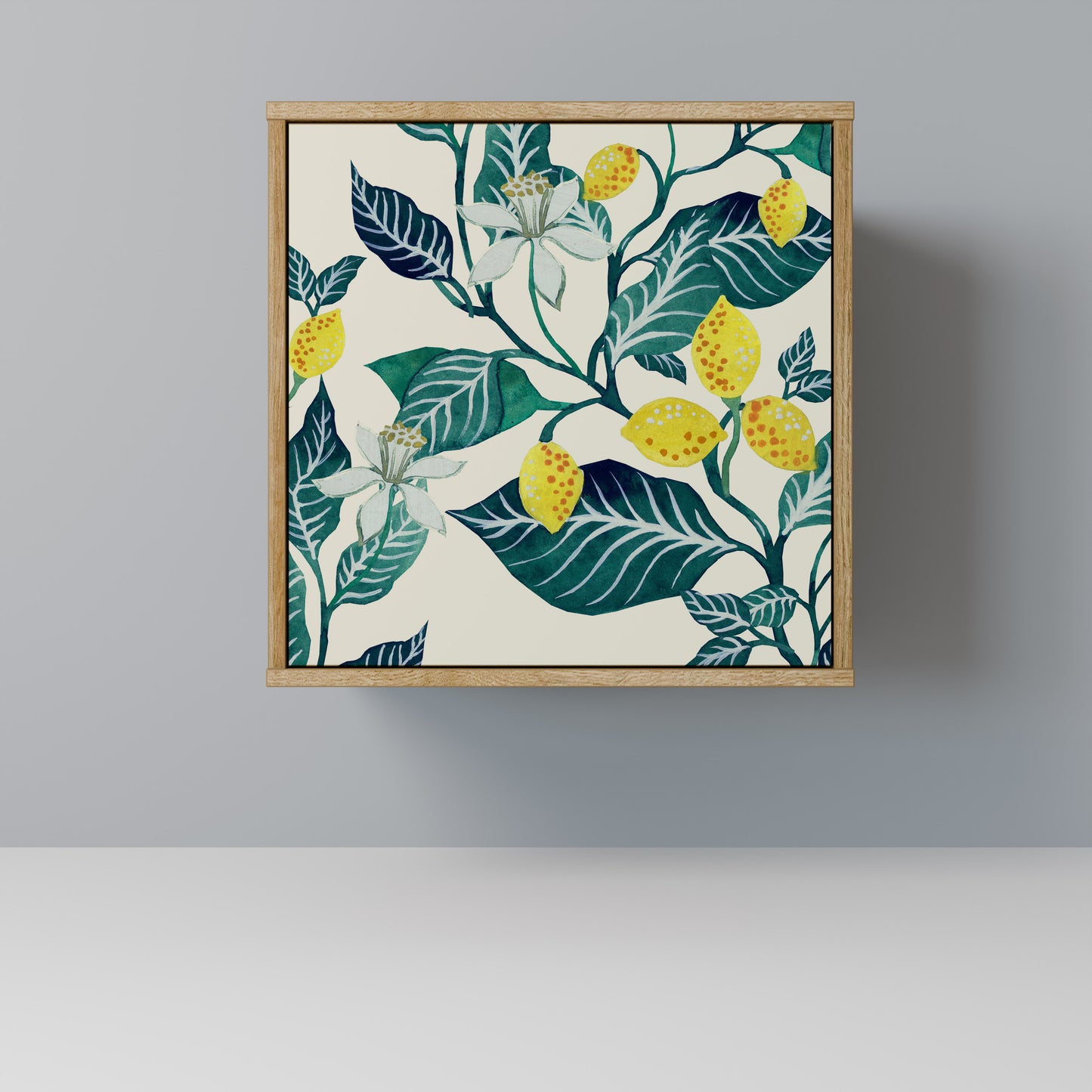 LEMON TREE Madia a 1 anta effetto rovere