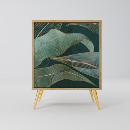 ROYAL GREEN 1-Door Sideboard in Oak Effect