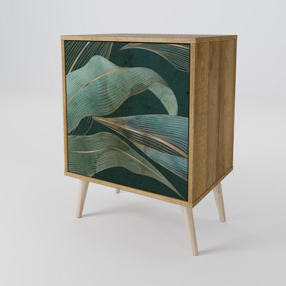 ROYAL GREEN 1-Door Sideboard in Oak Effect