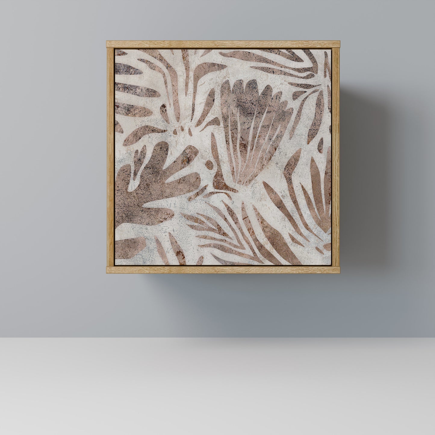 Credenza PASSING TIME a 1 anta effetto rovere