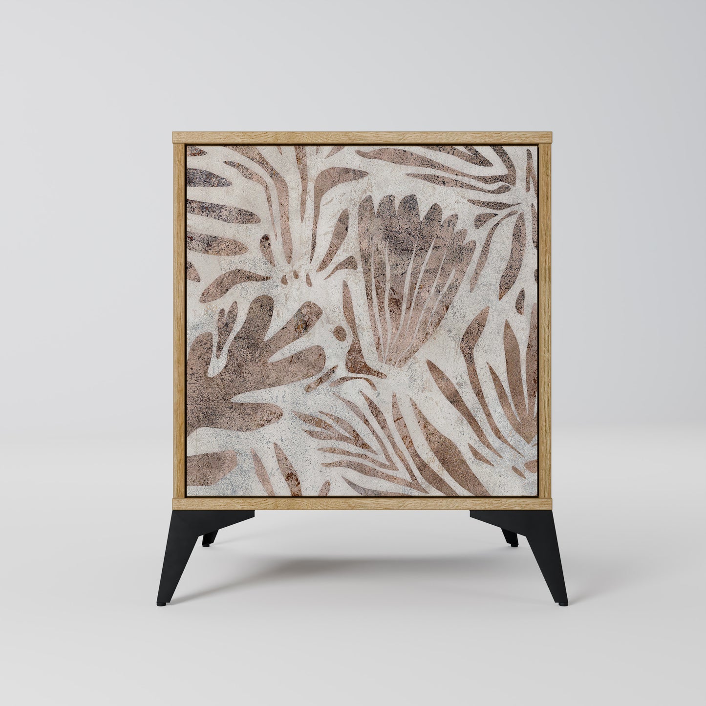 Credenza PASSING TIME a 1 anta effetto rovere