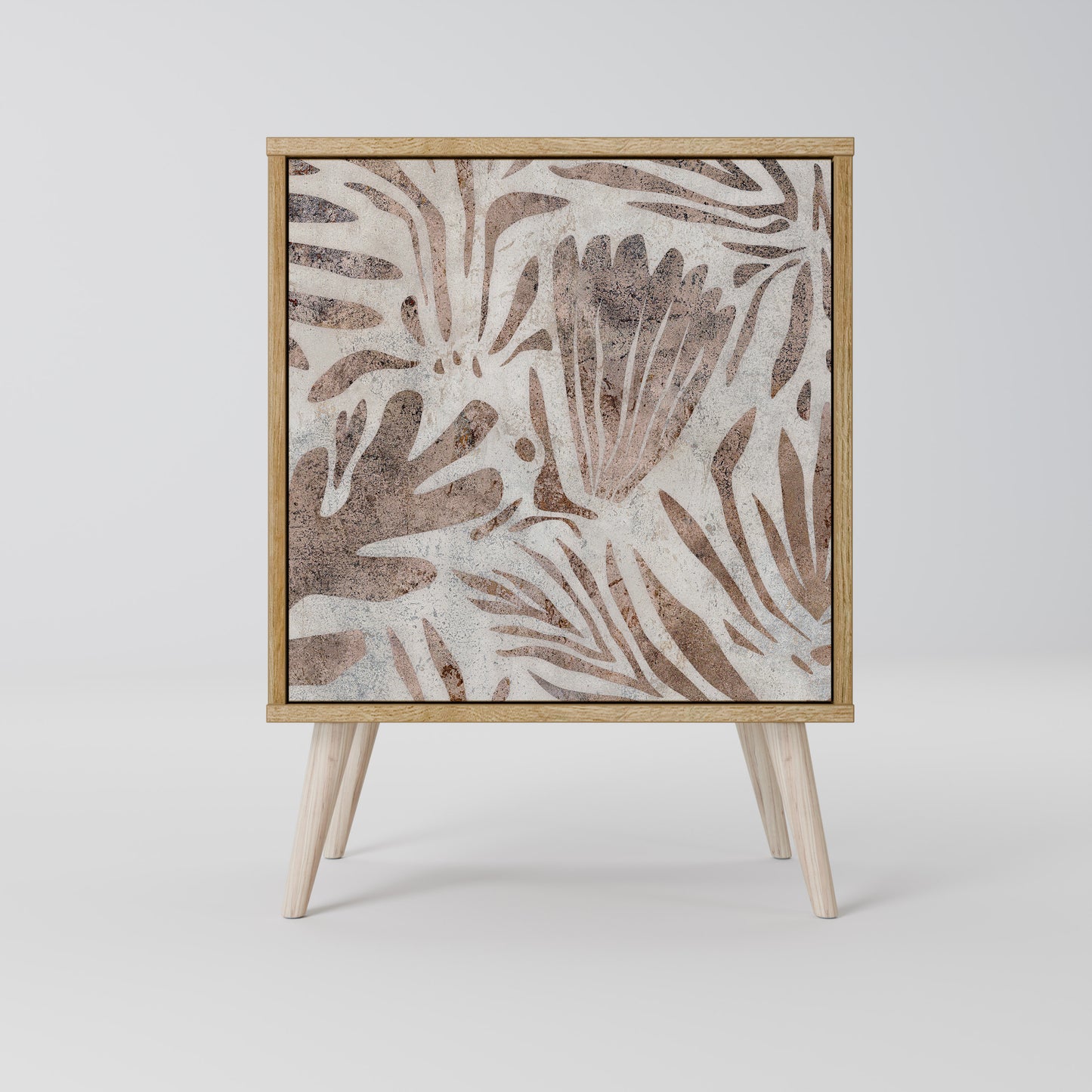 Credenza PASSING TIME a 1 anta effetto rovere