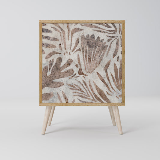 Credenza PASSING TIME a 1 anta effetto rovere