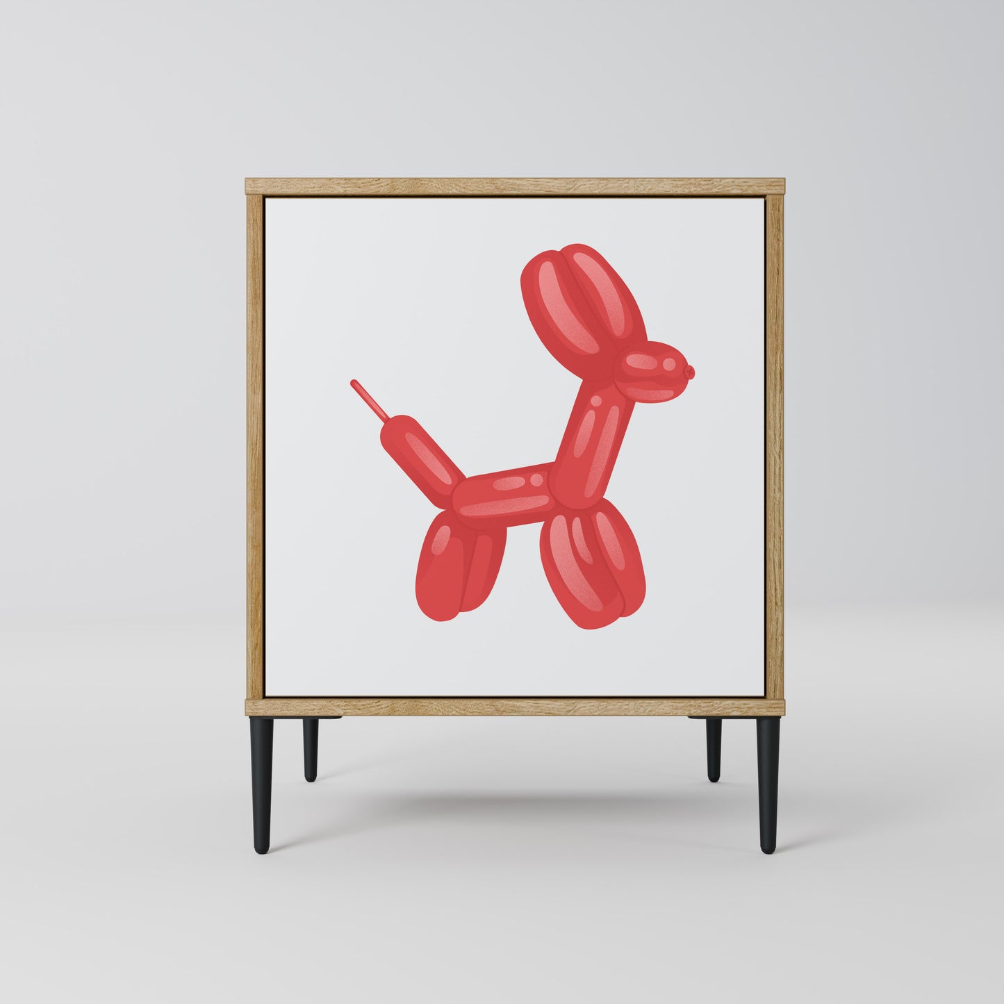 Credenza a 1 anta CHILDHOOD MEMORY effetto rovere