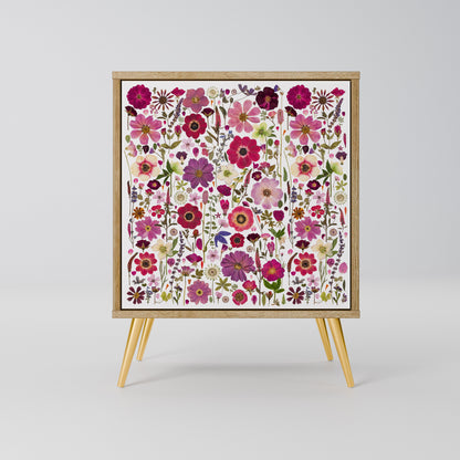 PETAL GARDEN 1-Door Sideboard in Oak Effect
