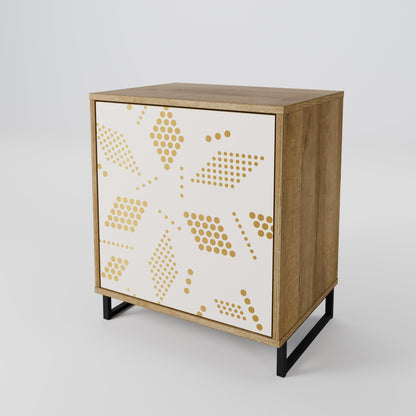 SPOTTED DAZE 1-Door Sideboard in Oak Effect