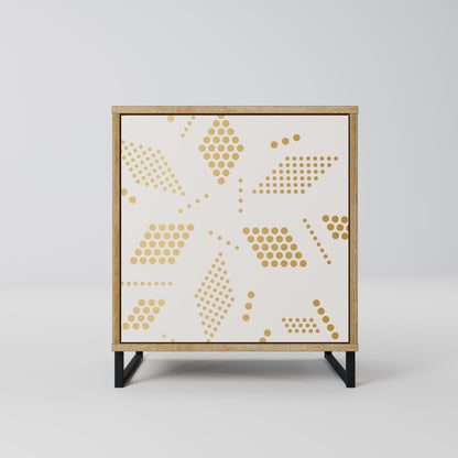 SPOTTED DAZE 1-Door Sideboard in Oak Effect