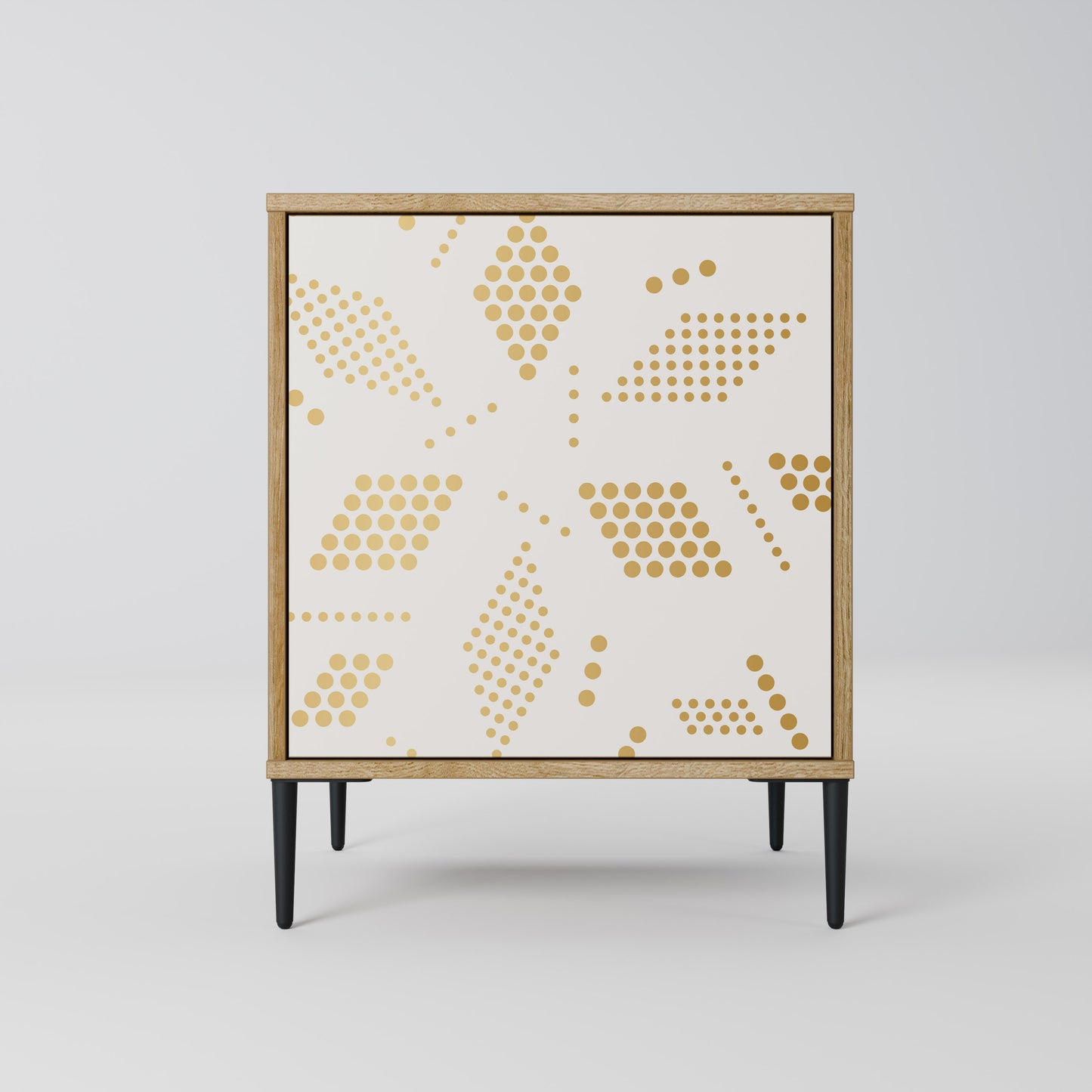 SPOTTED DAZE 1-Door Sideboard in Oak Effect