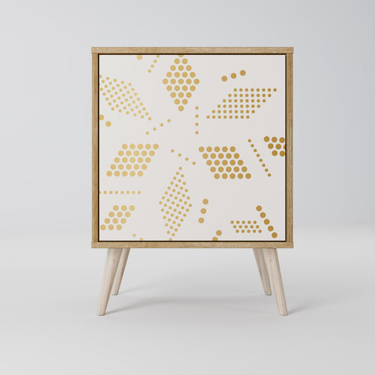 SPOTTED DAZE 1-Door Sideboard in Oak Effect