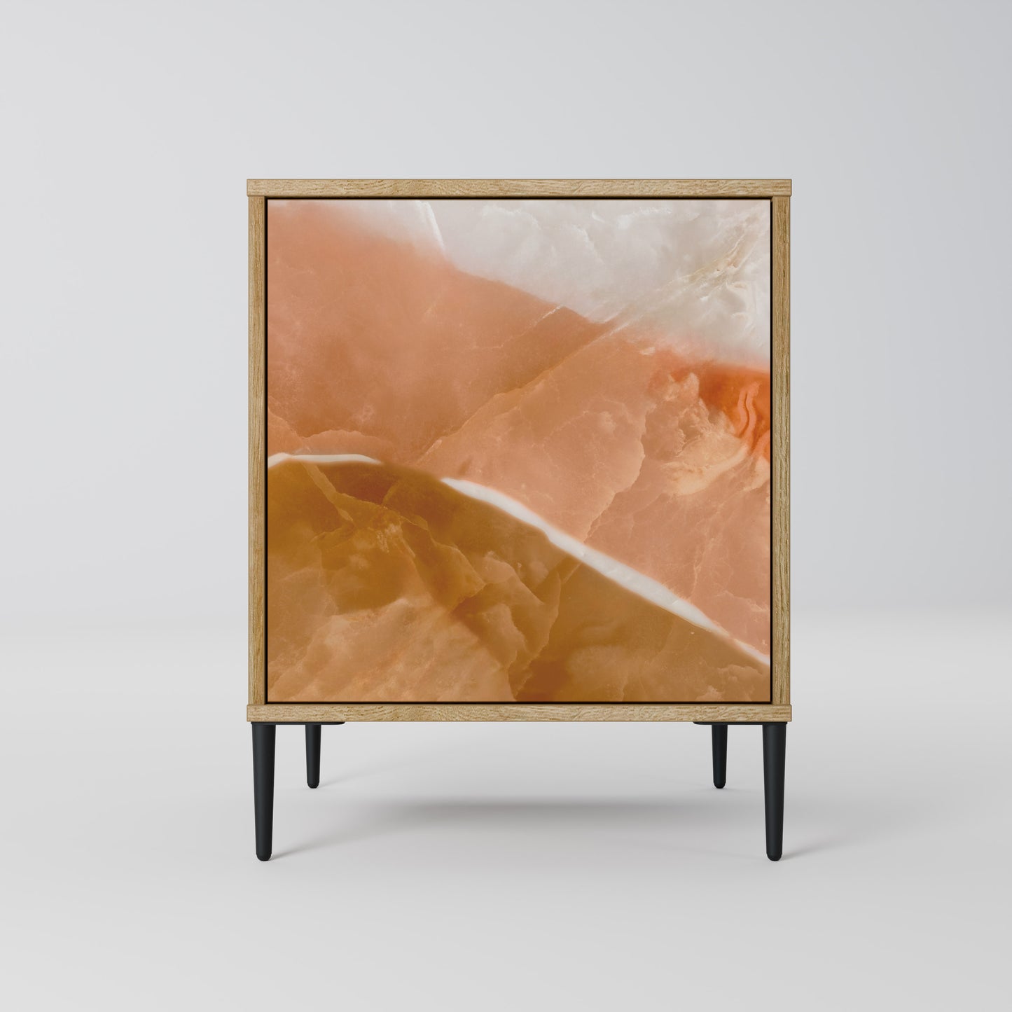 SANDHILLS SPLENDOUR 1-Door Sideboard in Oak Effect