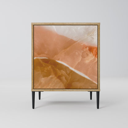 SANDHILLS SPLENDOUR 1-Door Sideboard in Oak Effect