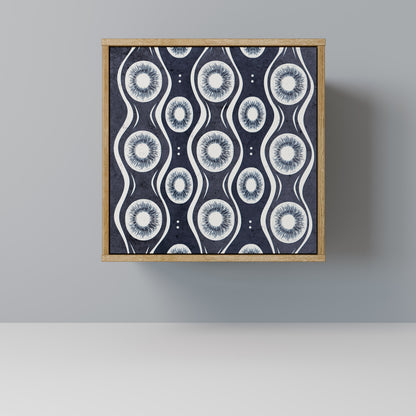 Credenza GRAPHITE EYES a 1 anta effetto rovere